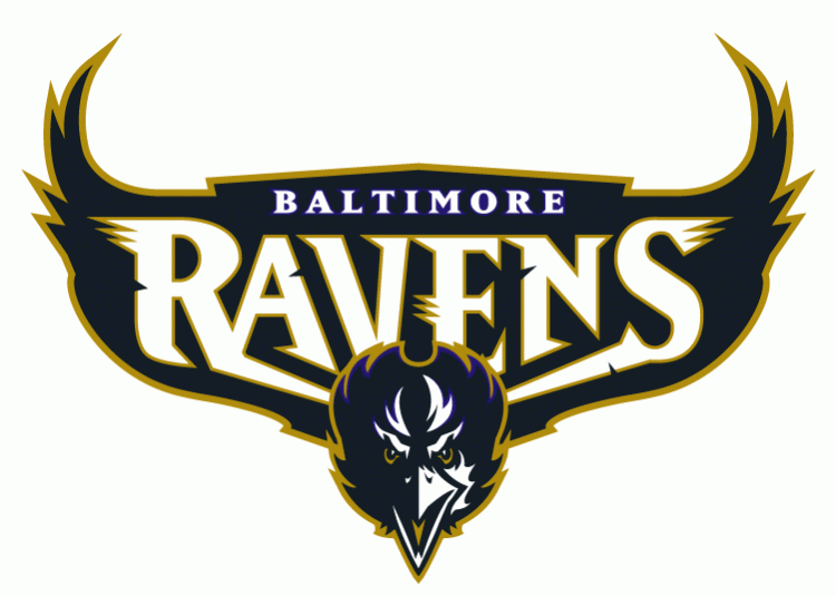 Baltimore Ravens 1996-1998 Wordmark Logo DIY iron on transfer (heat transfer)...